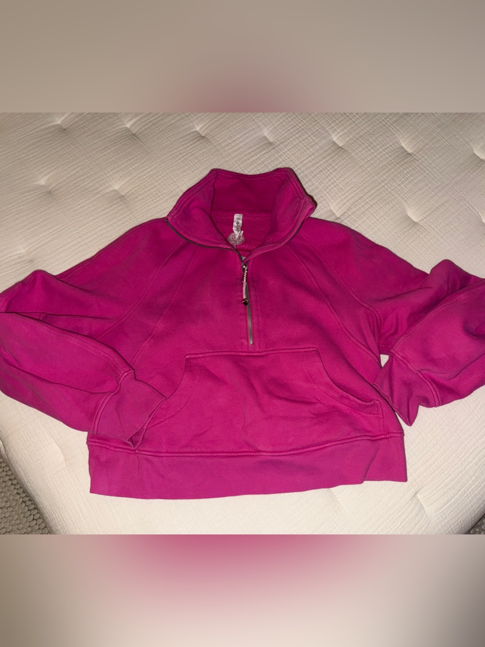 Lululemon Fuchsia Pink Scuba XS/S